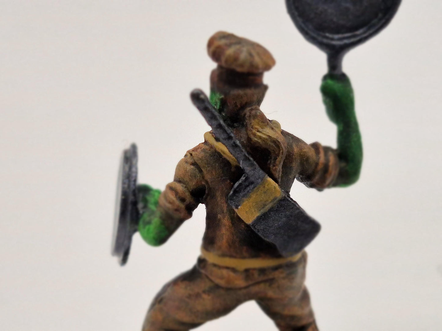 Half-orc chef fighter