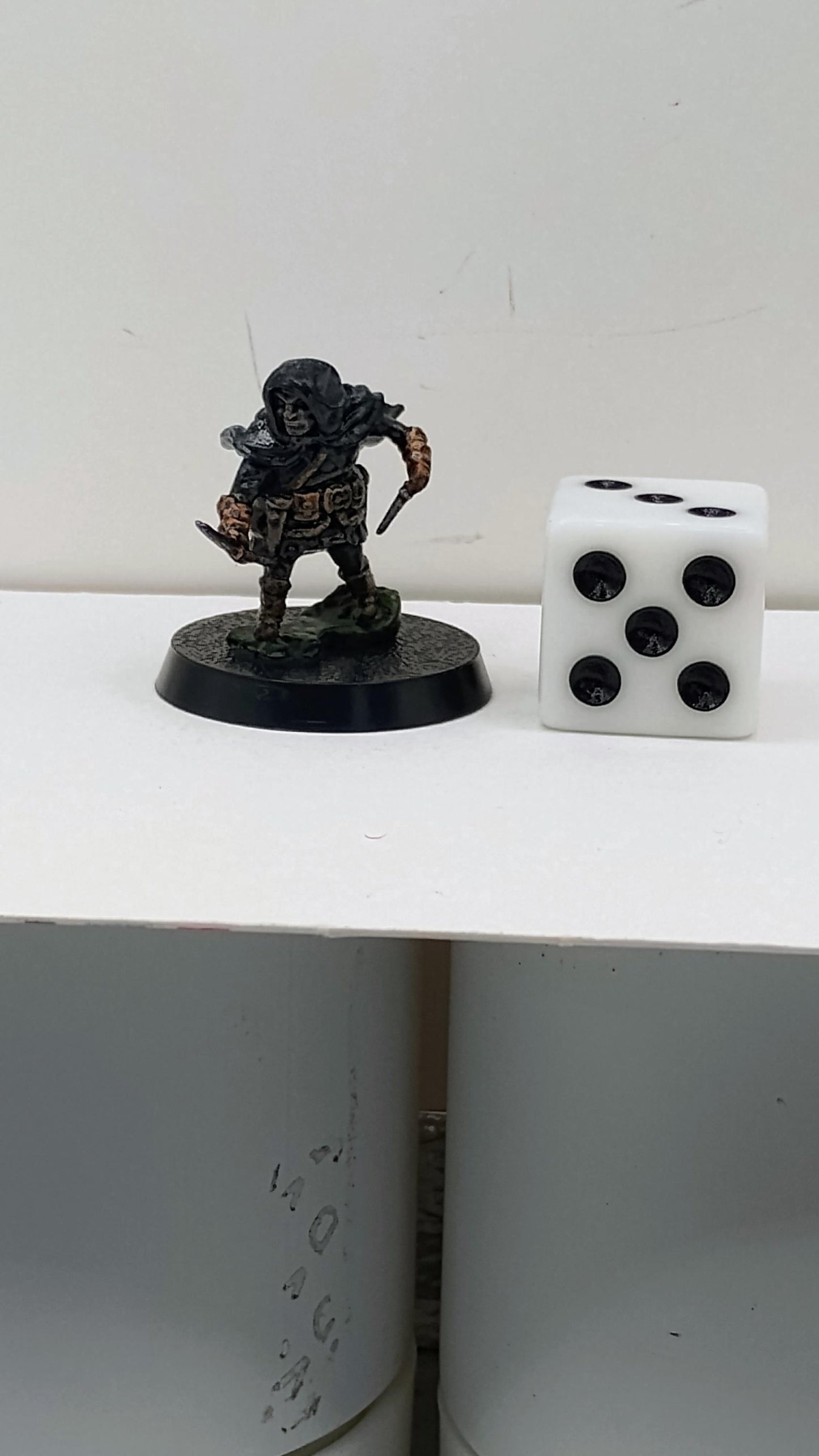 Halfling Rogue Miniature: Dungeons and Dragons RPG Figure