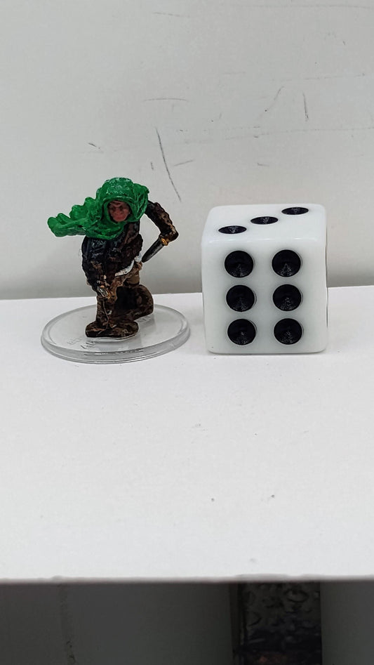 Halfling Rogue Miniature: D&D Tabletop RPG Figure