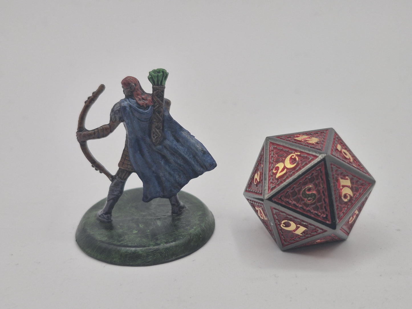 Human Archer Art Print: Heroic Fantasy Illustration