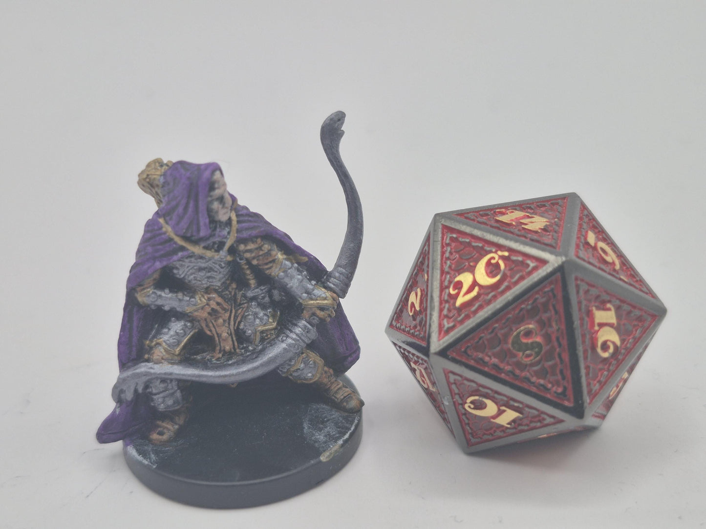 Armored Human Archer Art: Fantasy Warrior Print