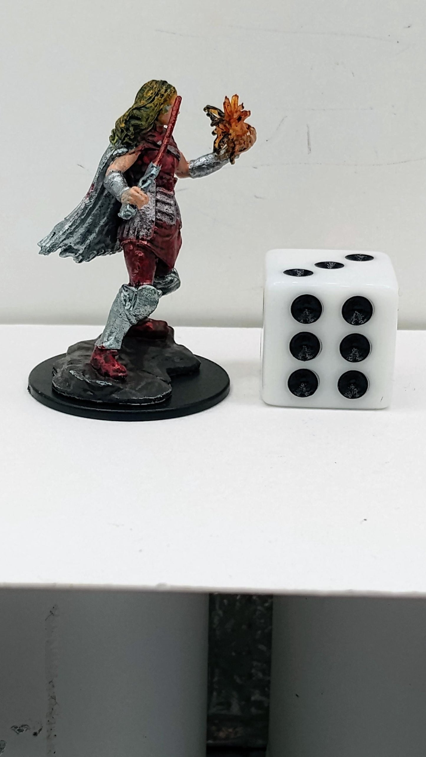 Rowan Kenrith Art Print: Crimson Armor Planeswalker