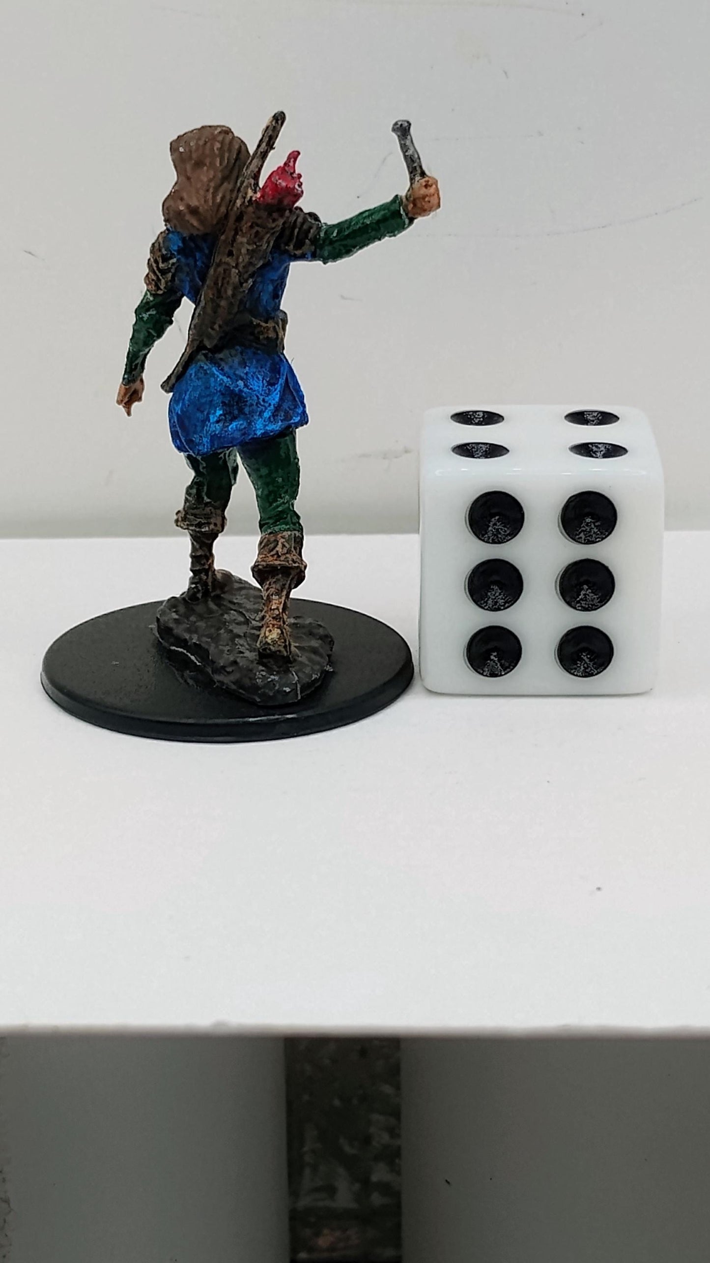 Emerald & Cobalt Human Rogue Miniature