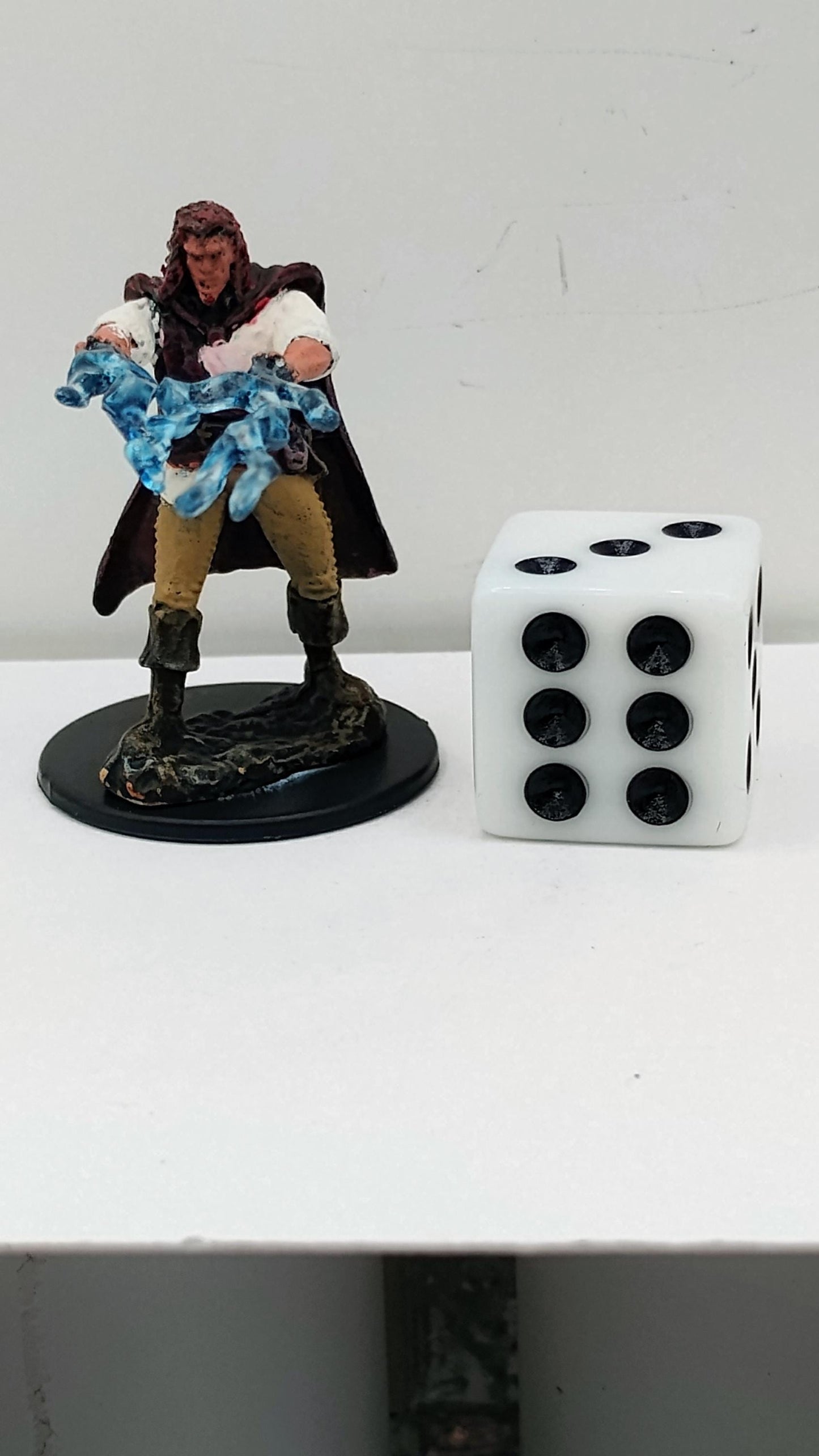 Human Sorcerer Miniature: Arcane Magic, Dungeons and Dragons