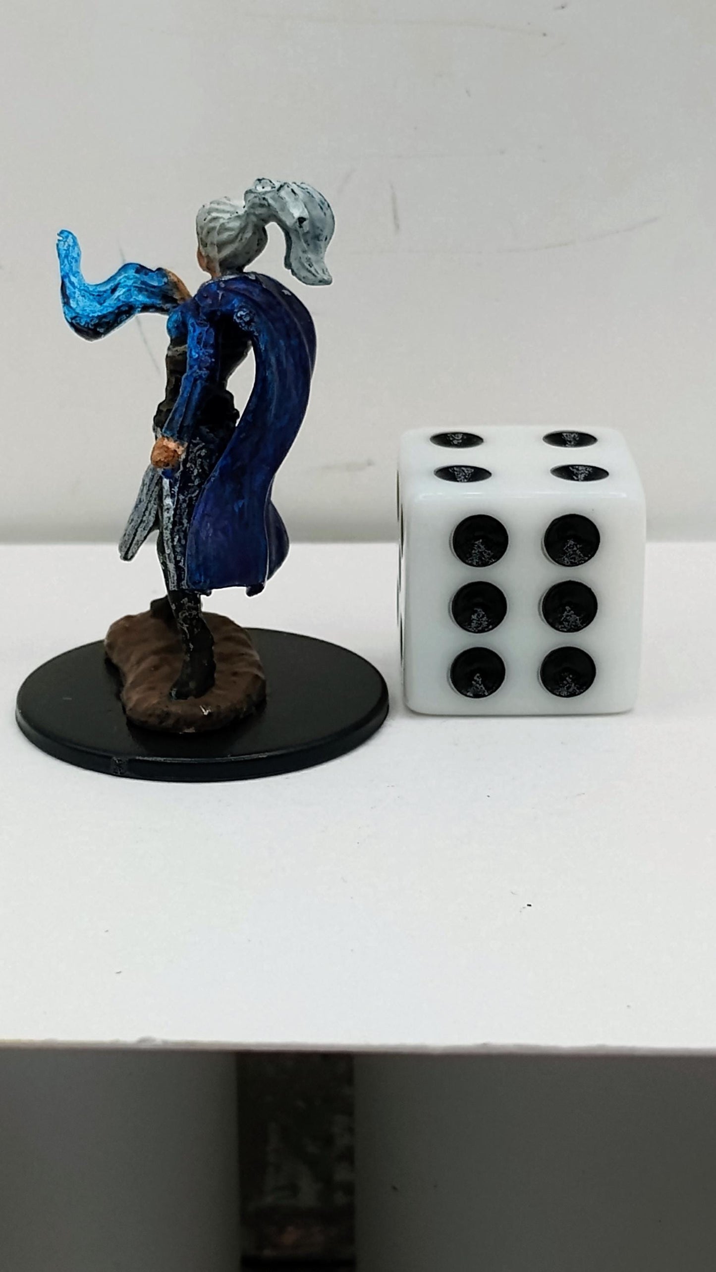 Human Sorcerer Miniature: Frost Magic, Icy Arcana