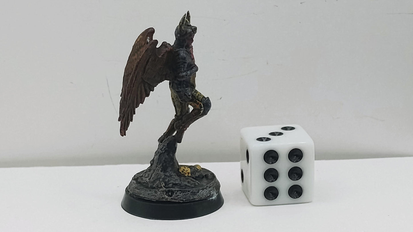 Erinyes Bard Miniature: Infernal Musician, Obsidian Wings