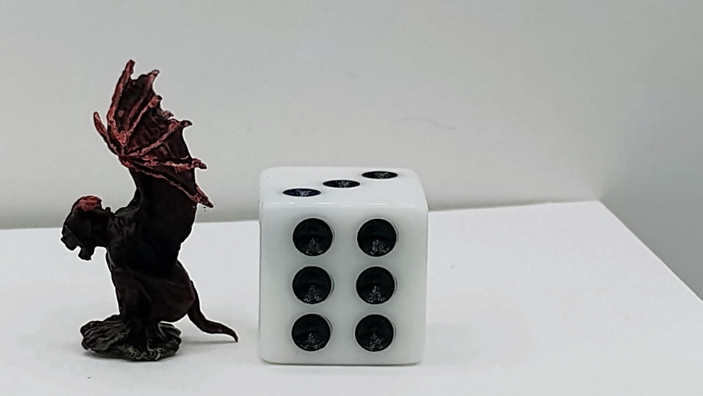 Small Gargoyle Statue: Crimson Gothic Decor