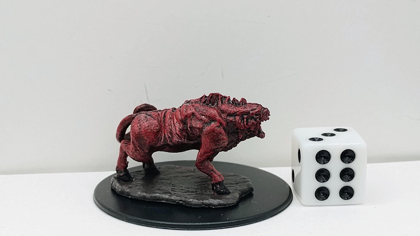 Leucrotta Fantasy Monster Miniature