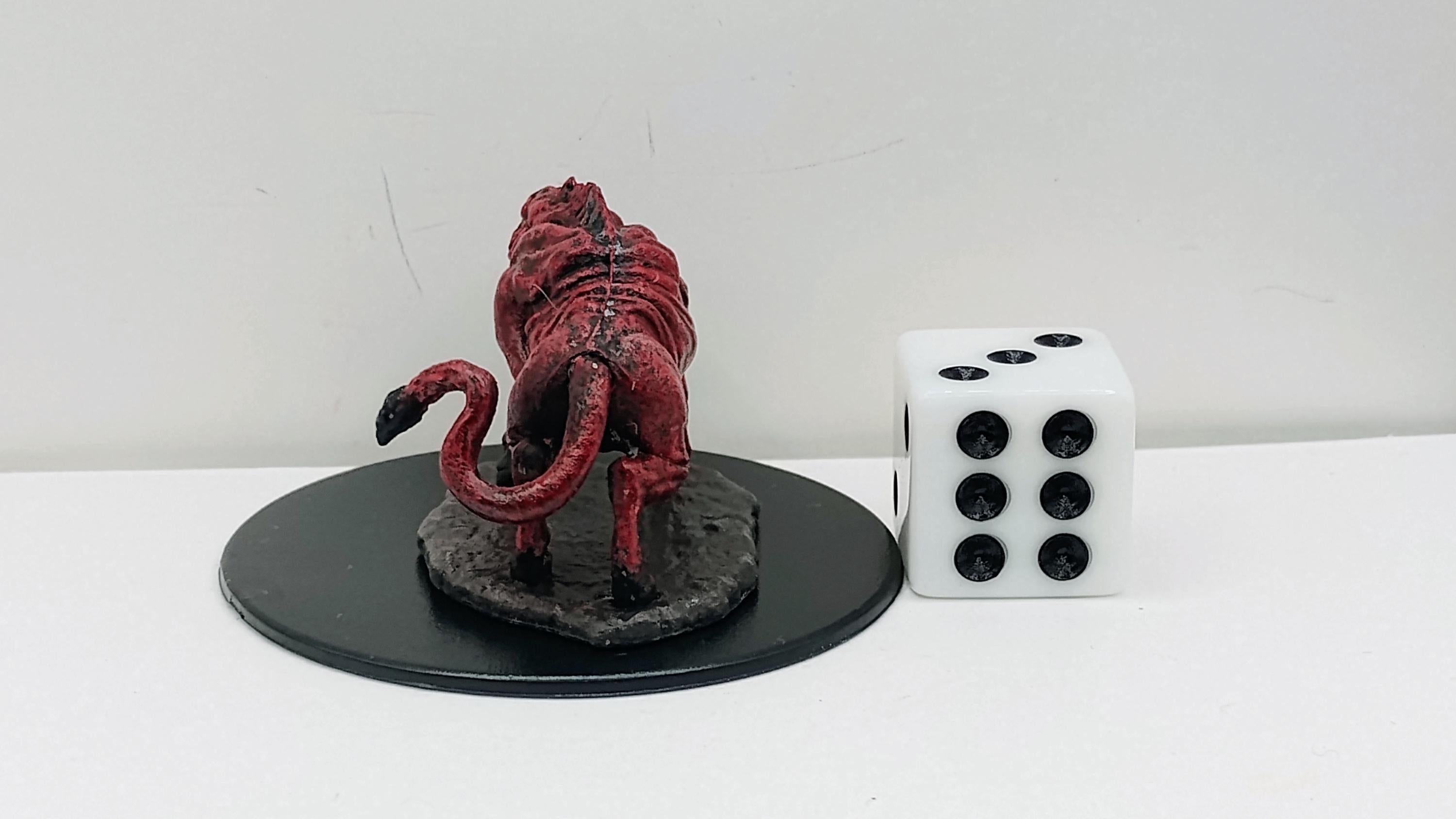 Leucrotta Fantasy Monster Miniature