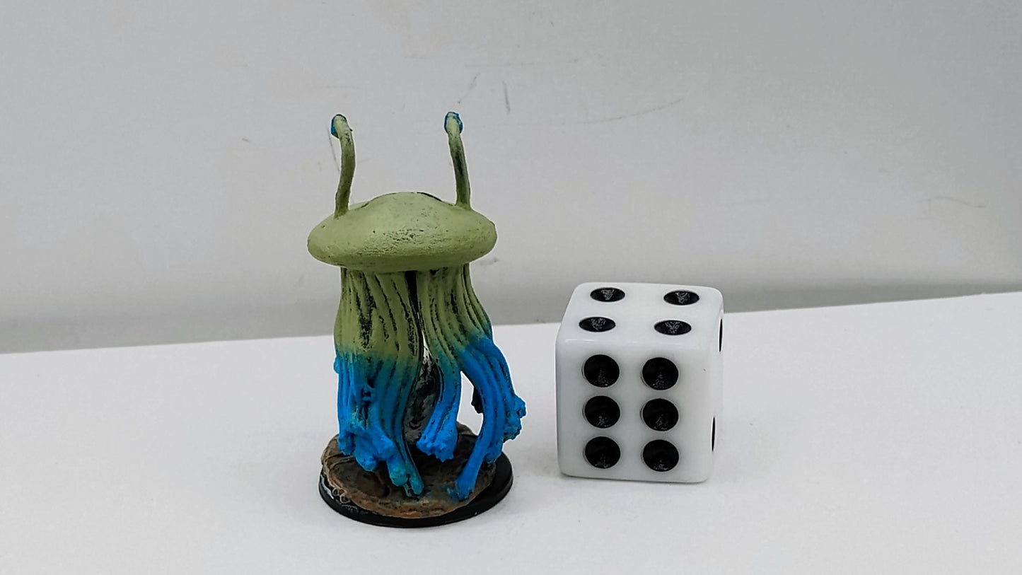 Flumph Miniature: Drifting D&D Creature
