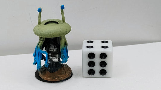 Flumph Miniature: Drifting D&D Creature