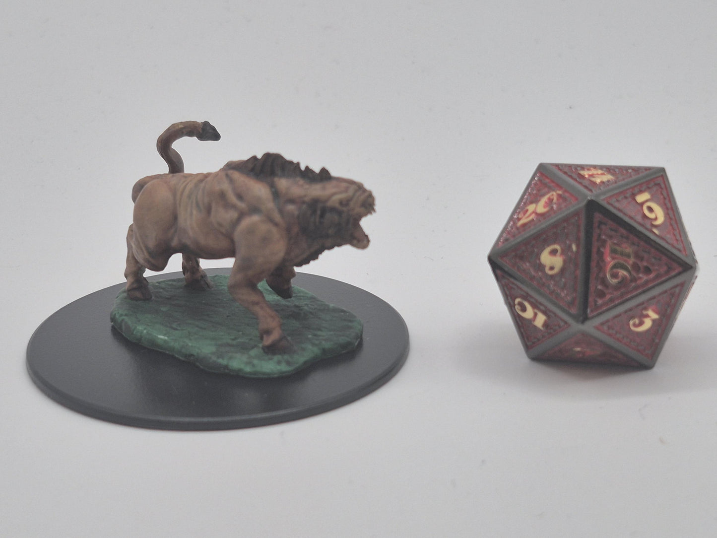 Leucrotta Miniature: Fantasy Tabletop RPG Monster