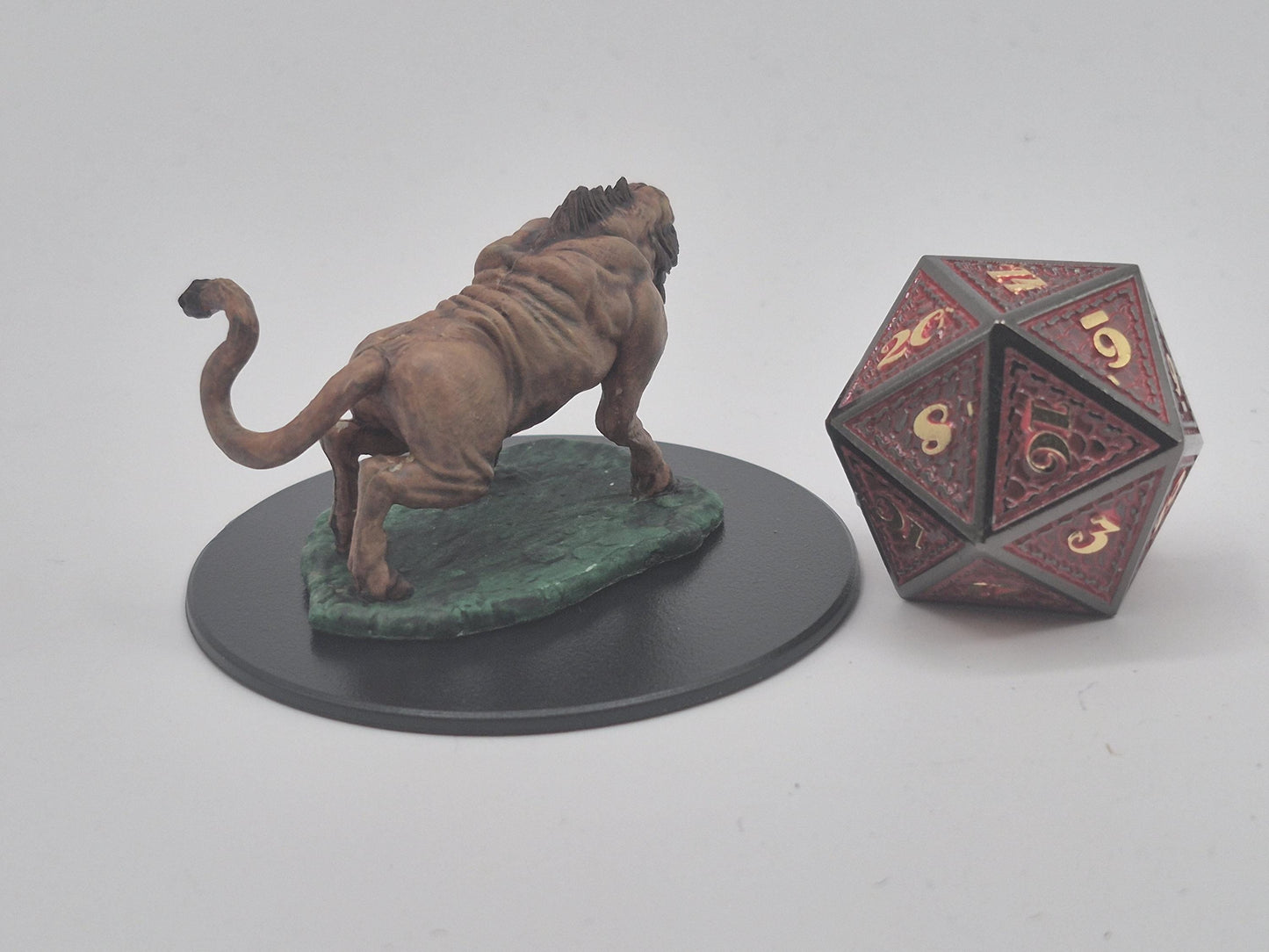 Leucrotta Miniature: Fantasy Tabletop RPG Monster