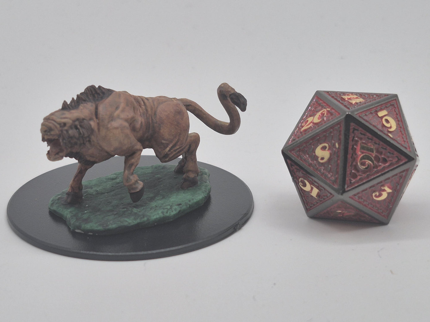 Leucrotta Miniature: Fantasy Tabletop RPG Monster