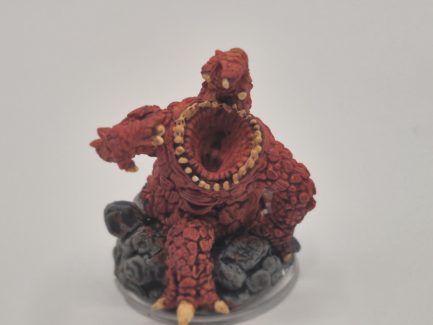Xorn Miniature: Molten Stone Elemental Monster