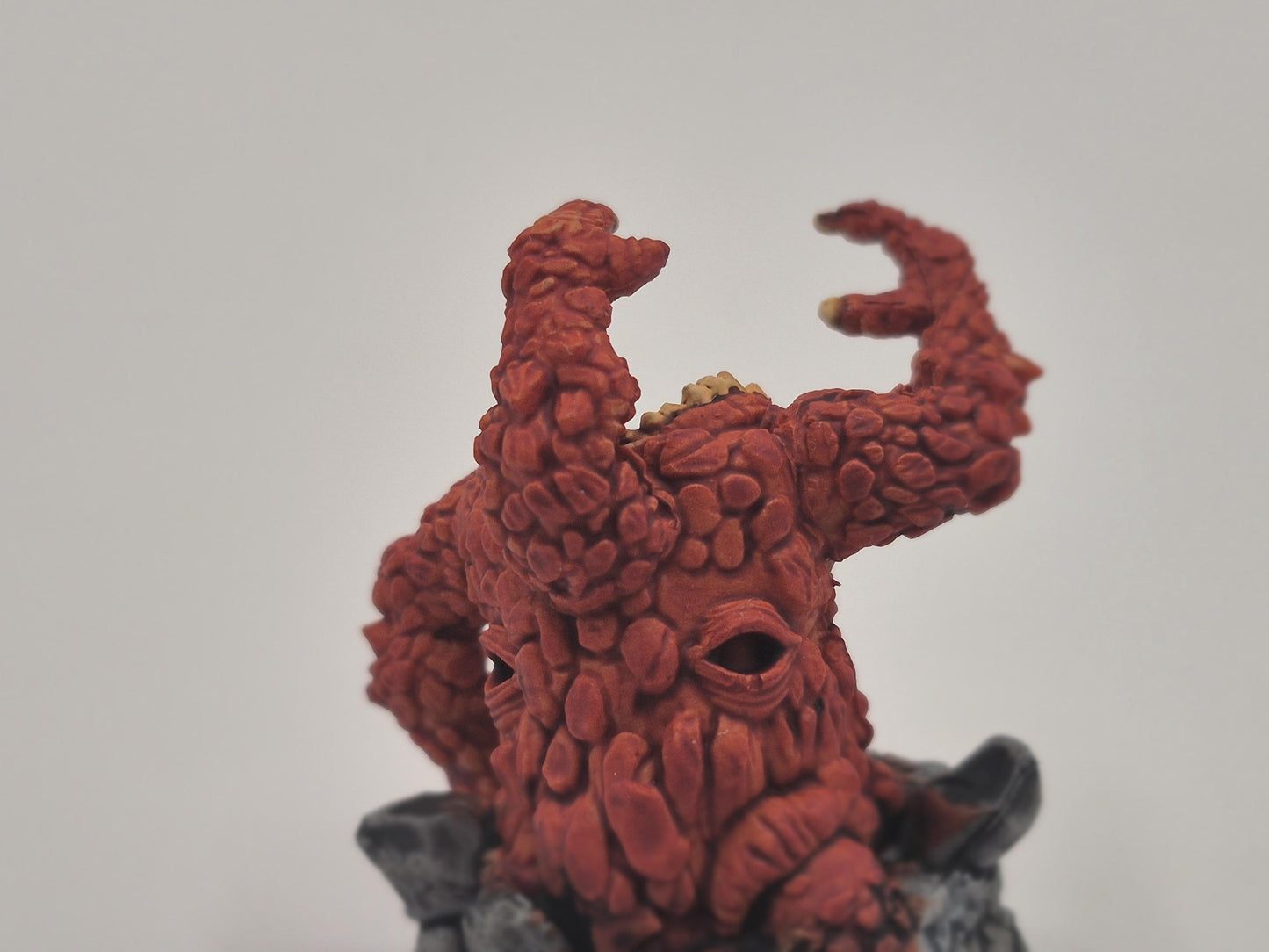 Xorn Miniature: Molten Stone Elemental Monster