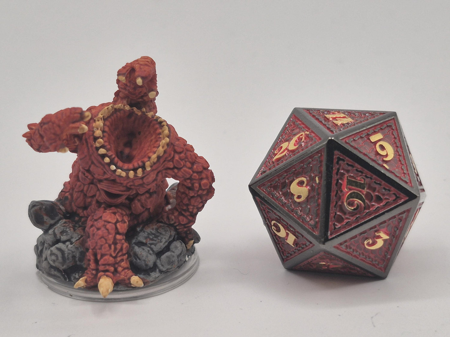 Xorn Miniature: Molten Stone Elemental Monster
