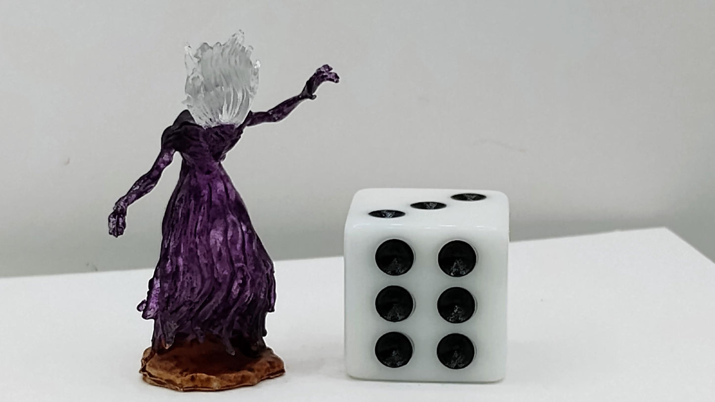Violet Wraith Figurine: Ghostly Battlefield Miniature