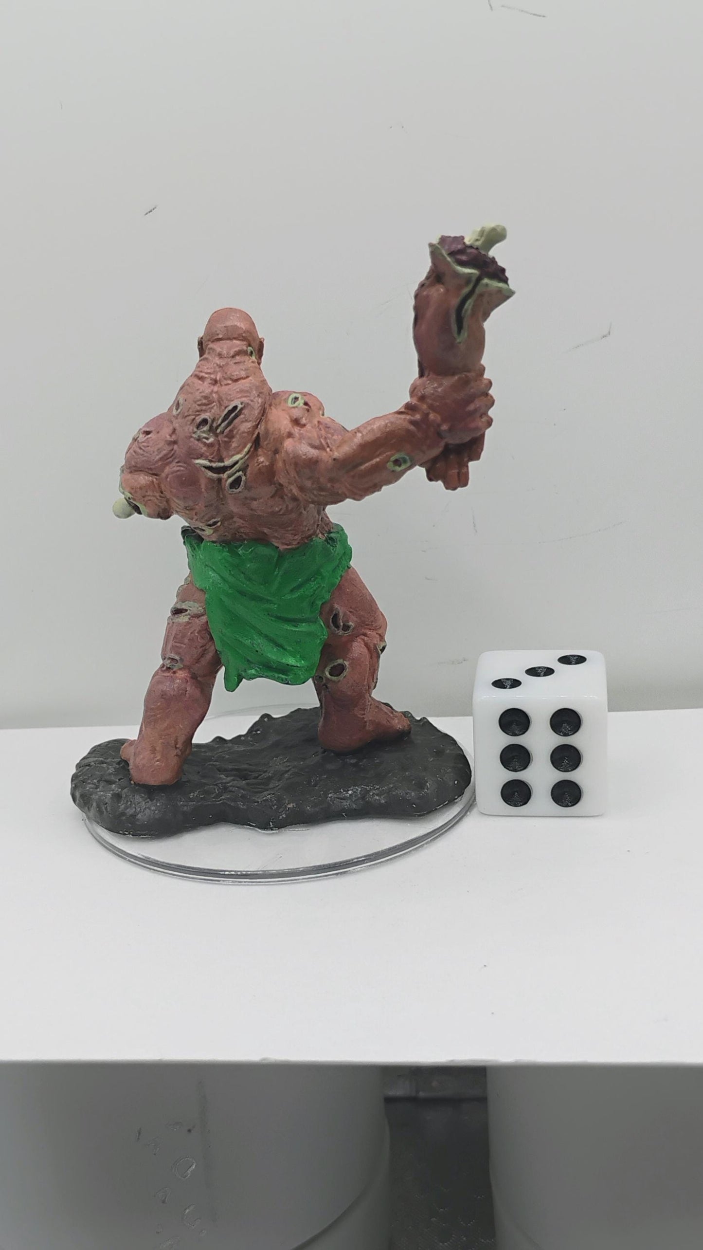 Zombie Brute Miniature: Undead Monster Figurine