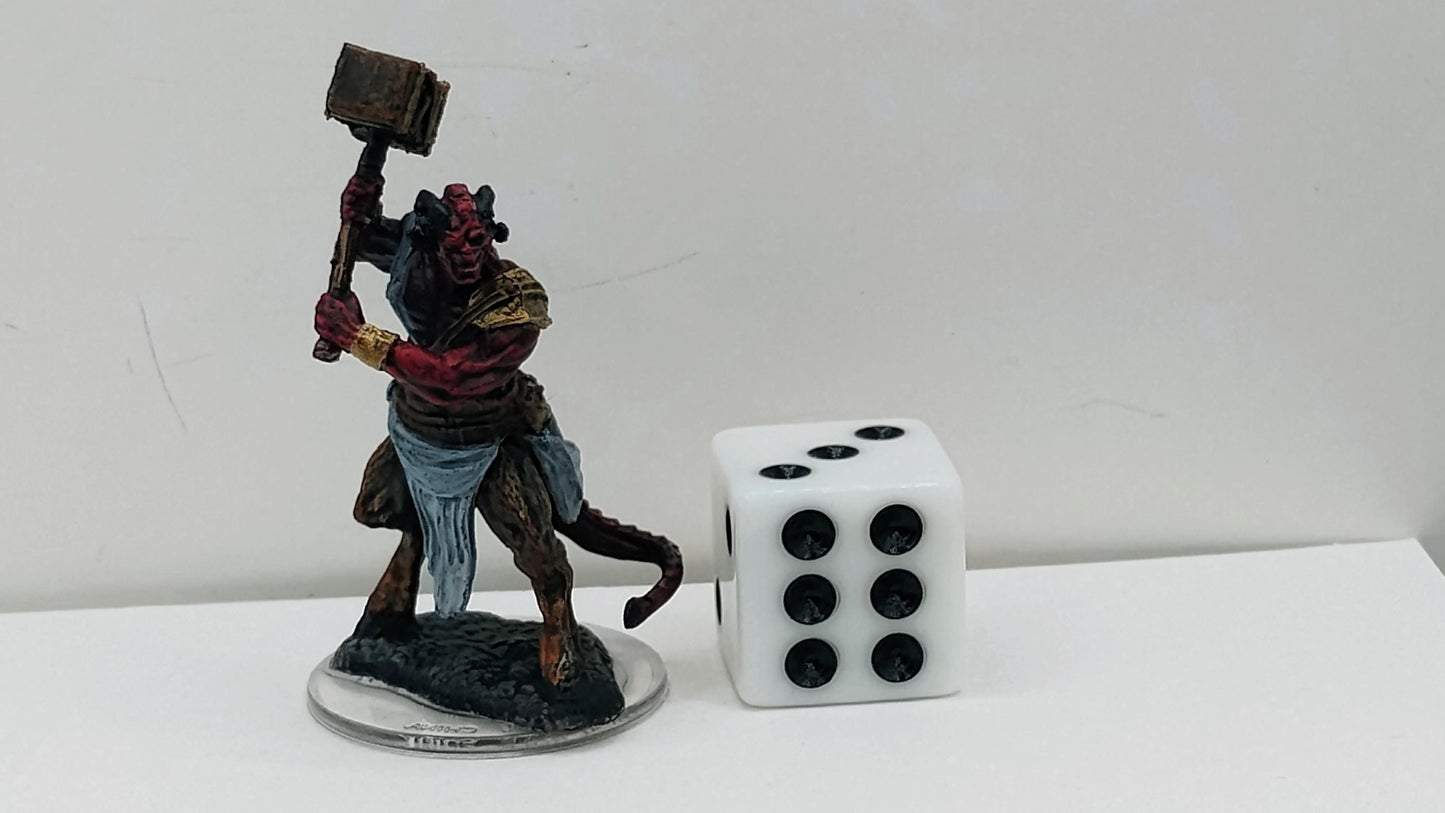 Clasp Enforcer Miniature: Crimson Hammer Warrior