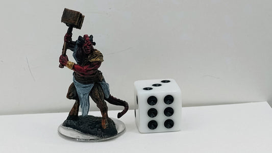Clasp Enforcer Miniature: Crimson Hammer Warrior
