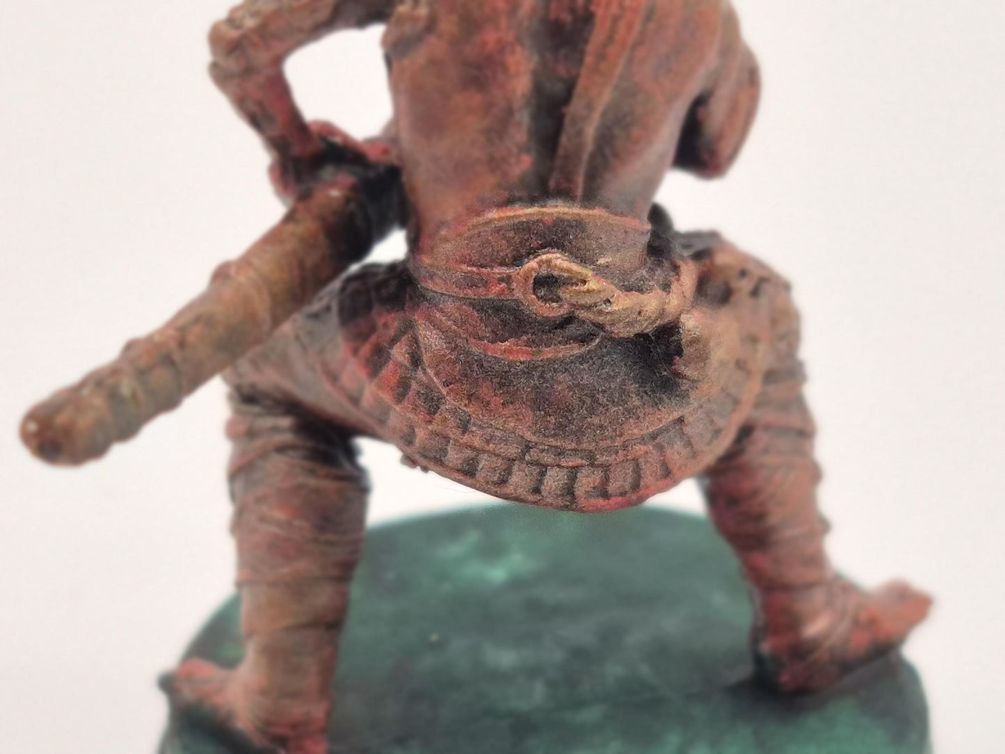 Tiefling Samurai Art Print: Fantasy Warrior