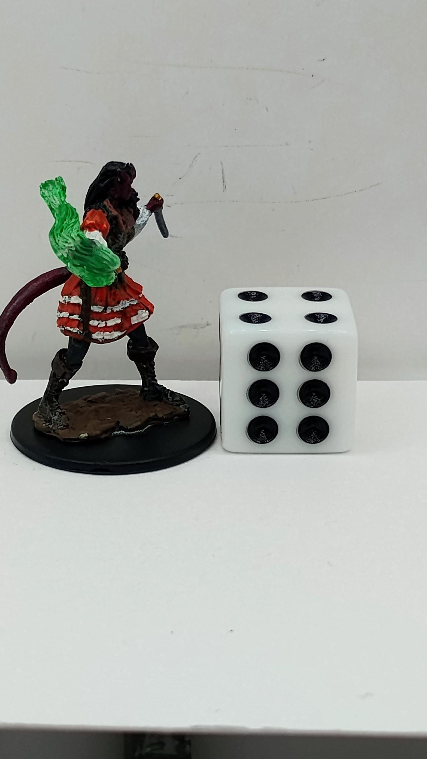 Tiefling Sorcerer Art Print: Fantasy Illustration