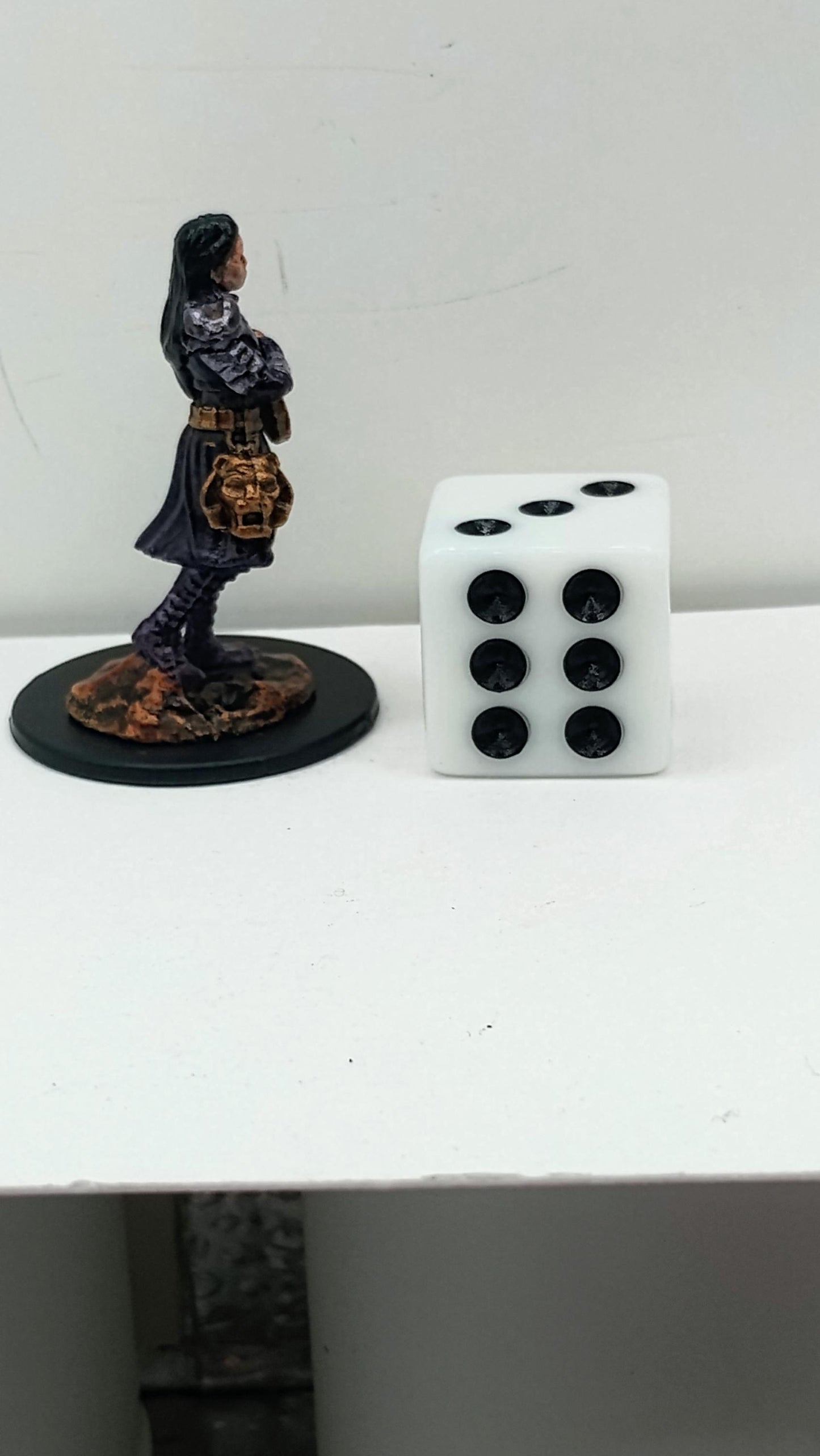 Yuan-Ti Bard Miniature: Serpentfolk Lyre Player