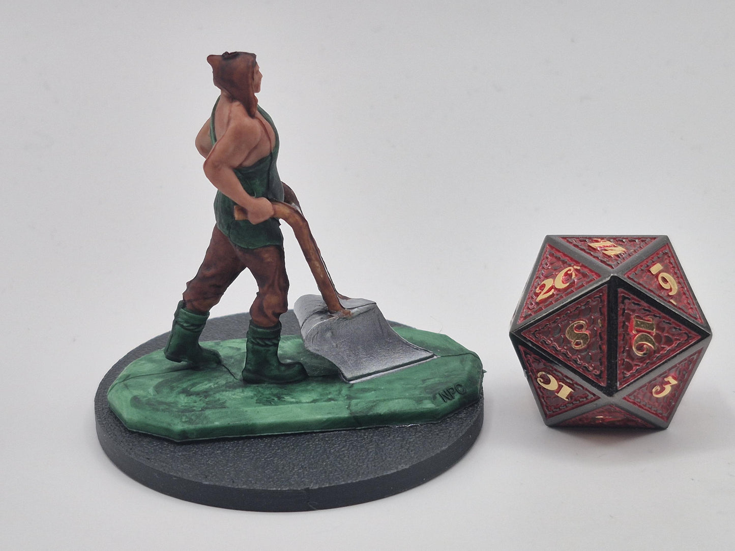 Townsfolk Miniature Figurines Set - 24 Pieces