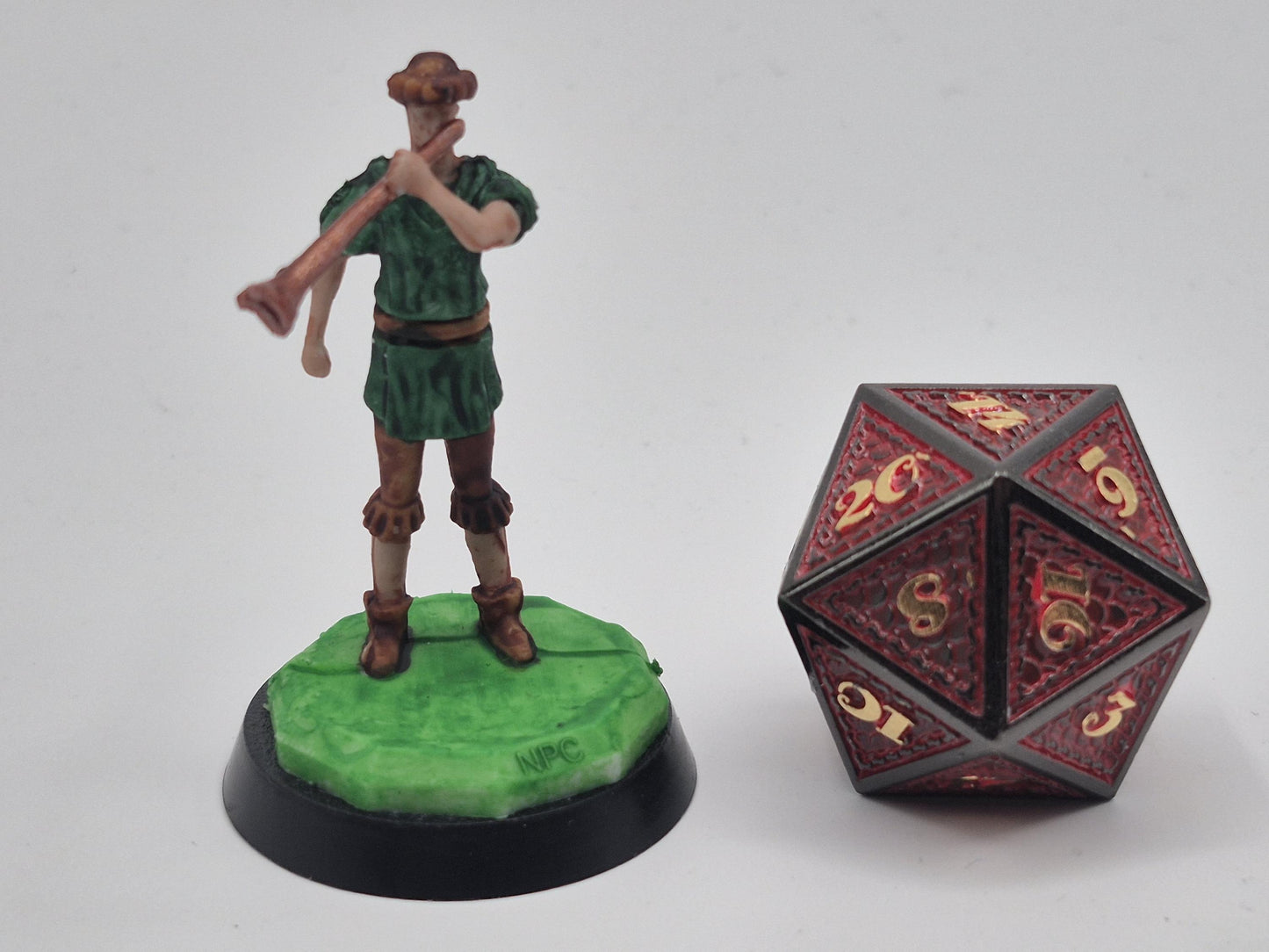 Townsfolk Miniature Figurines Set - 24 Pieces