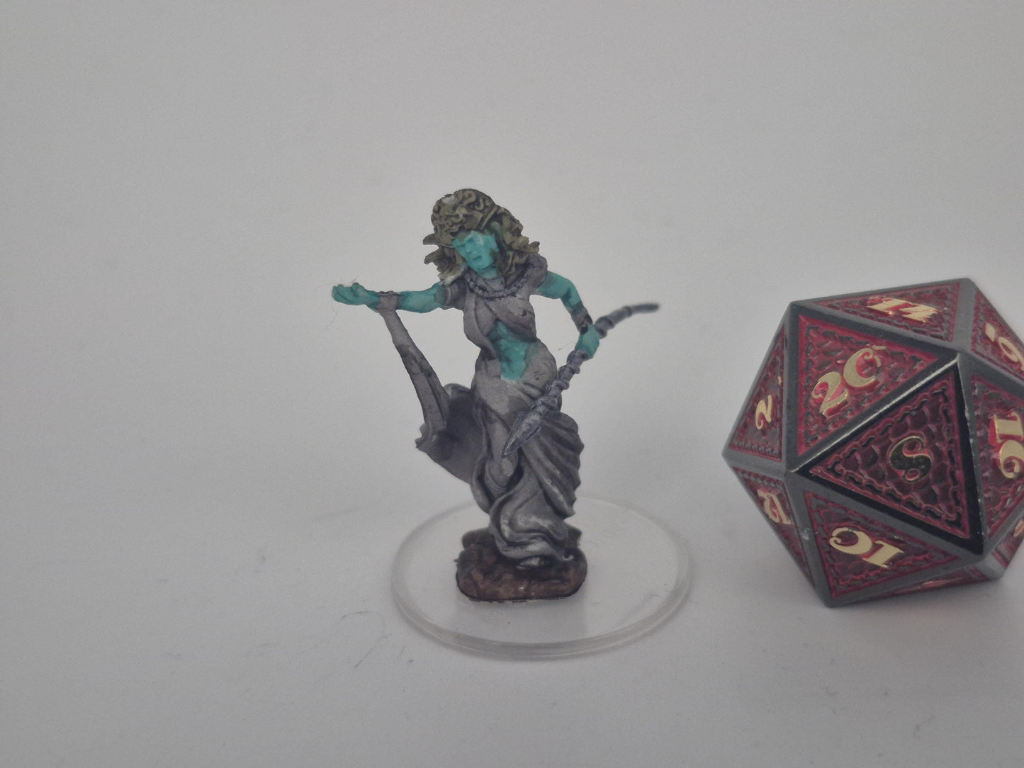 Medusa Art Print: Serpentine Gorgon with Snakes