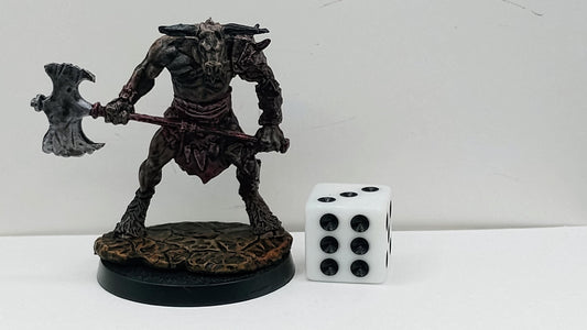 Cairne Bloodhoof Minotaur Chieftain: Fantasy Warrior