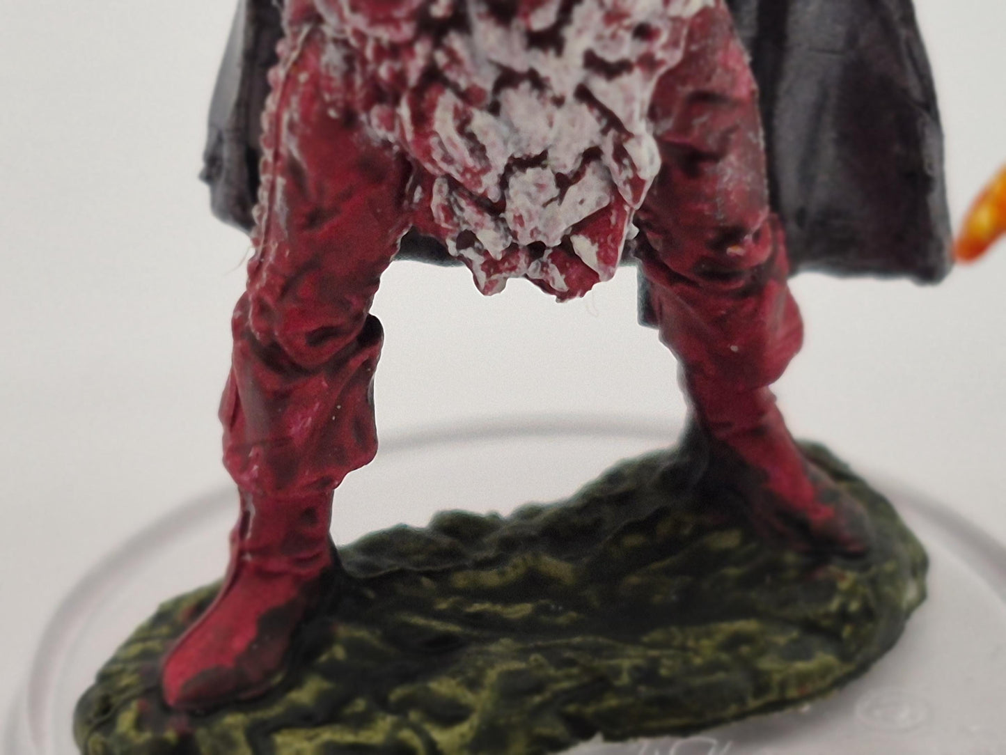 Human Sorcerer Miniature: Uncontained Magical Fury